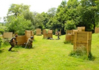  Campo de juego láser 